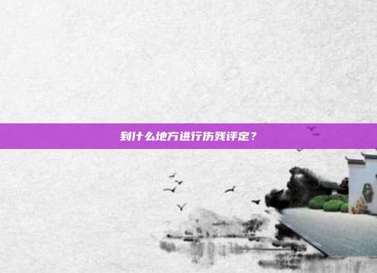 到什么地方进行伤残评定？